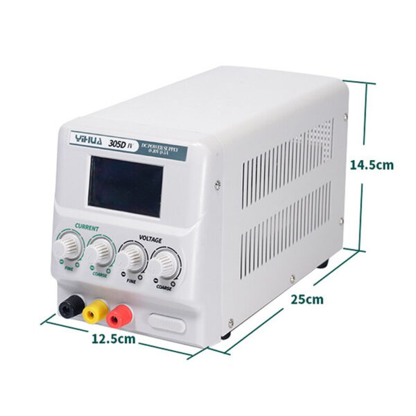 Laboratórny regulovaný zdroj 30V 5A , YIHUA YH-305D-IV - Image 3