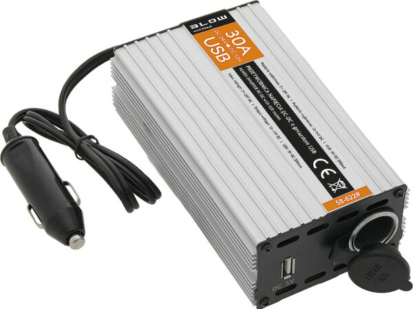 Menič napätia 24V/12V 30A s USB