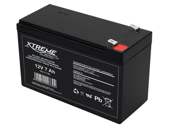Bezúdržbový akumulátor 12V/7Ah XTREME