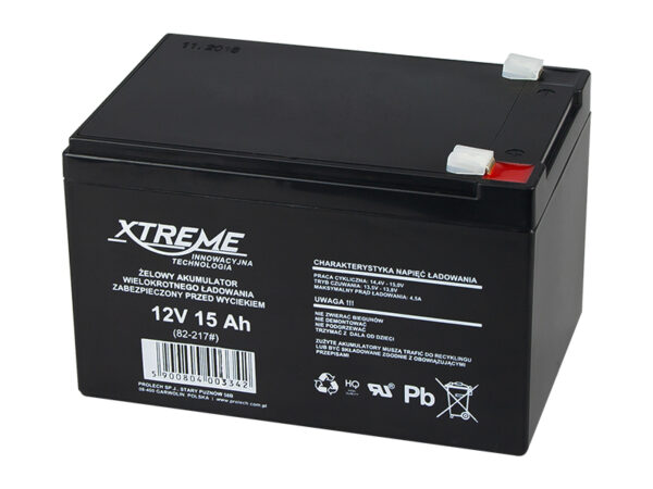 Bezúdržbový akumulátor 12V/15Ah Xtreme