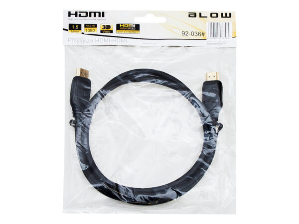 Kábel HDMI-HDMI 1.5m v1.4