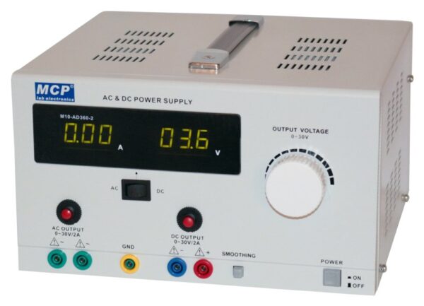 Laboratórny zdroj AD360-2 30V/2A AC/DC 120VA