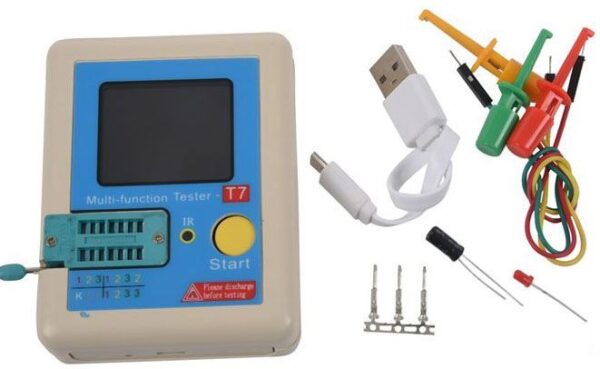 Tester polovodičov, ESR meter, vstavaná batéria - Image 3