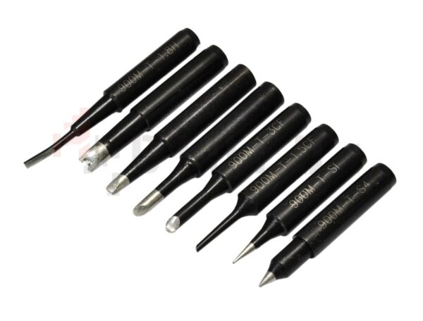 Sada 10ks hrotov pre mikropájky BLACK