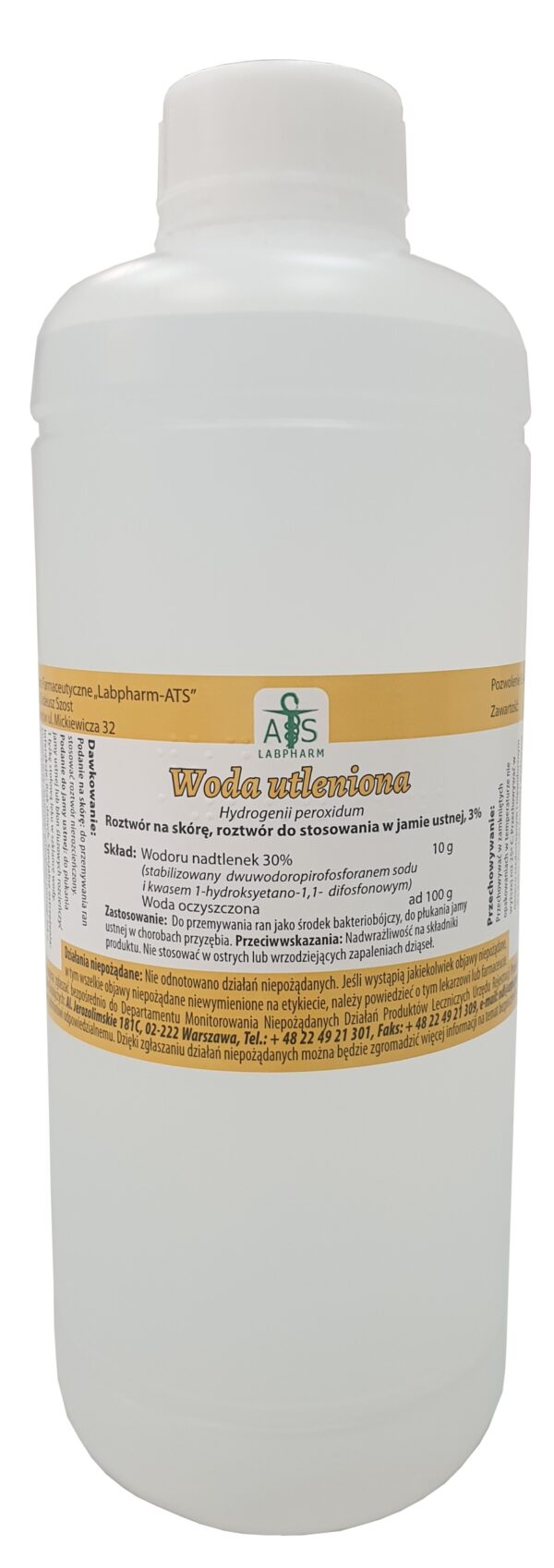 Peroxid vodíka 1l 3%