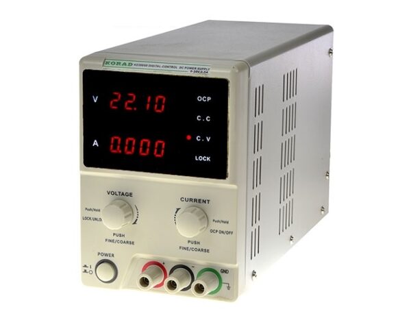 Laboratórny regulovaný zdroj 30V 5A , KORAD KD3005D