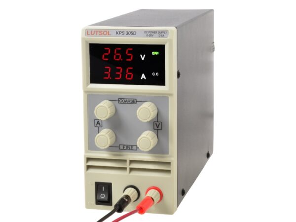 Laboratórny regulovaný zdroj 30V 5A , LUTSOL KPS305D