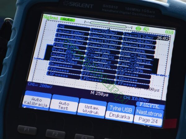 Osciloskop Siglent SHS810 2x100Mhz - Image 2