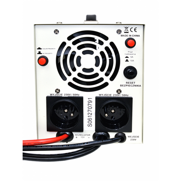 Záložný zdroj ku kotlu - menič napätia sínus 12V/230V 700/1000W - Image 2