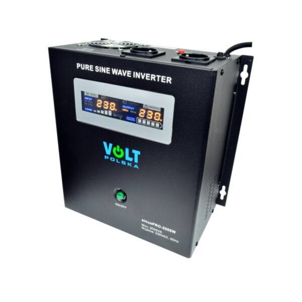 Záložný zdroj ku kotlu - menič napätia sínus 24V/230V 1400/2000W - Image 2