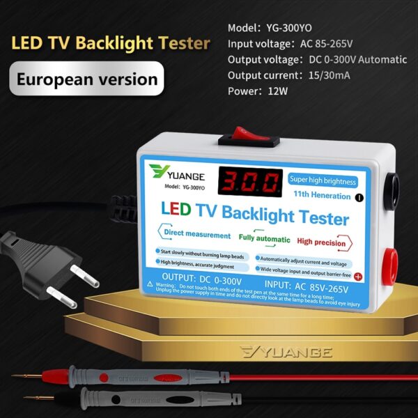 Tester LED podsvietení, LED pásikov - Image 2