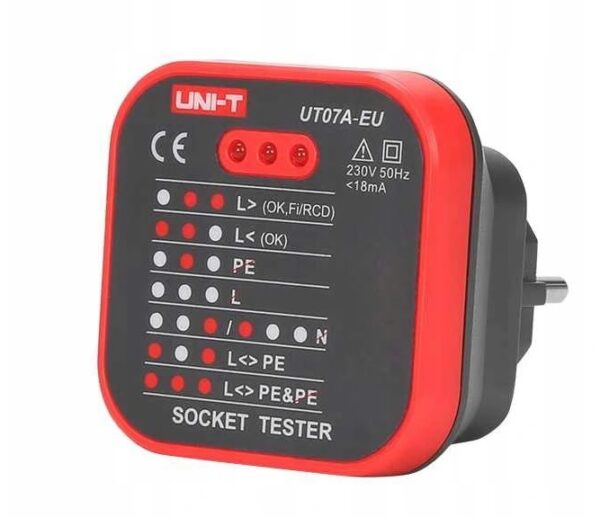 Tester zásuviek 230v / 50Hz UNI-T UT07A-EU
