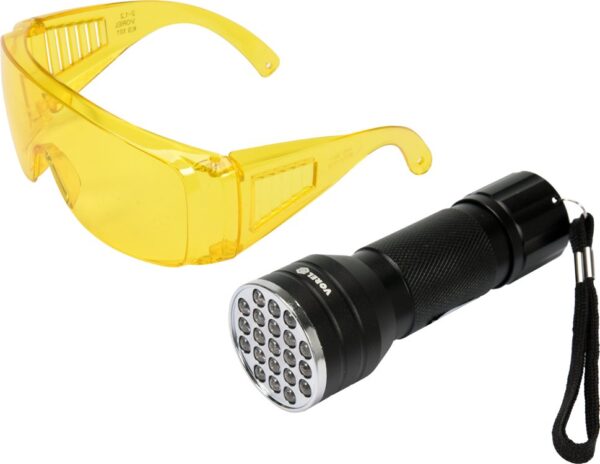 UV svietidlo 21 LED + okuliare