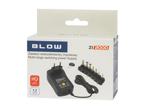 Univerzálny sieťový adaptér 12V 2000mA ZI2000 - Image 3